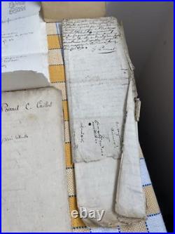 10 Anciens Documents Lot Papiers Ancien 19 Eme Souvenir Manuscrit Notaire