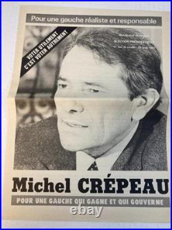 10 Professions de Foi Elections Présidentielles 1er Tour 26 Avril 1981 Chirac +