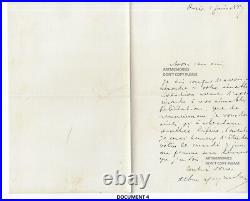 11 manuscrits Desjardins Albert 1875-91 député Oise historien prof droit Paris