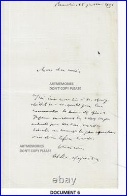 11 manuscrits Desjardins Albert 1875-91 député Oise historien prof droit Paris