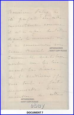 11 manuscrits Desjardins Albert 1875-91 député Oise historien prof droit Paris