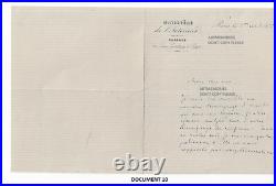 11 manuscrits Desjardins Albert 1875-91 député Oise historien prof droit Paris