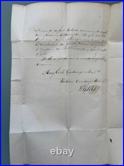 123 GRONINGUE Lettre Empire 1812 Ems Occidental Cachet Rouge Hollande Napoléon