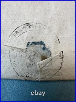 124 AURICH Lettre 1813 Ems Oriental Franchise Préfet Cachet Rouge Napoléon