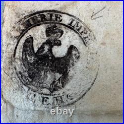 131 MUNSTER LIPPE Lettre Service Gendarmerie Franchise 1813 Chevaux Empire
