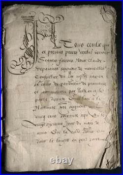 1567 important cahier sur un procès entre Arles et Tarascon (Bouches-du-Rhône)