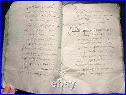 1567 important cahier sur un procès entre Arles et Tarascon (Bouches-du-Rhône)