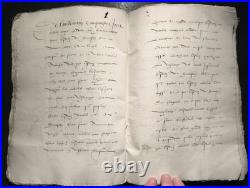 1567 important cahier sur un procès entre Arles et Tarascon (Bouches-du-Rhône)