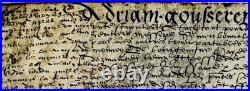 1592 Acte Vesoul Quincey Navenne GOUSSEREY GUILLEMET PEULDEY BONVALOT De CHARGEY