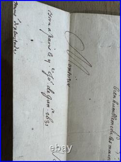 1631 Lettre Signée La Vrillière Jésuites Nîmes Montpellier Louis XIII