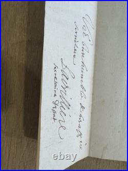 1631 Lettre Signée La Vrillière Jésuites Nîmes Montpellier Louis XIII