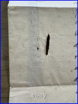 1631 Lettre Signée La Vrillière Jésuites Nîmes Montpellier Louis XIII