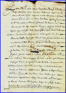1639 Château d'Aulmes, Montagnac, De LA FARELLE, De LAURET, De BAUDAN, De VIGNOLLES