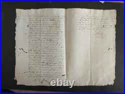 1657 Lot de documents couvent des Ursulines de Carhaix (29)