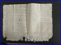 1657 Lot de documents couvent des Ursulines de Carhaix (29)