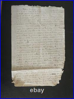 1657 Lot de documents couvent des Ursulines de Carhaix (29)