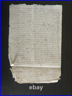 1657 Lot de documents couvent des Ursulines de Carhaix (29)