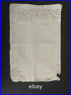 1657 Lot de documents couvent des Ursulines de Carhaix (29)