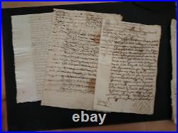 1673-1800, vieux papiers, Archives familles noble, Bourg-St-Andéol (07, Ardèche)