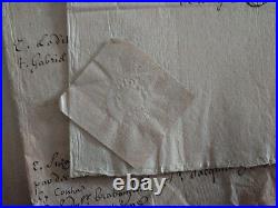 1673-1800, vieux papiers, Archives familles noble, Bourg-St-Andéol (07, Ardèche)