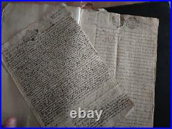 1673-1800, vieux papiers, Archives familles noble, Bourg-St-Andéol (07, Ardèche)