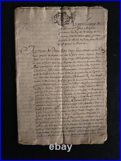 1691-1747 lot vieux papiers, Mézodier, Saint-Paul-Trois-Châteaux (26, Drôme)