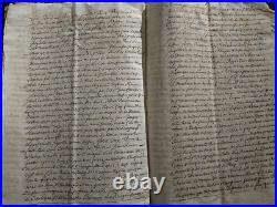 1691-1747 lot vieux papiers, Mézodier, Saint-Paul-Trois-Châteaux (26, Drôme)