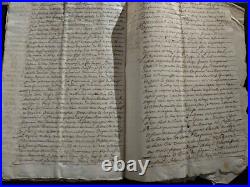 1691-1747 lot vieux papiers, Mézodier, Saint-Paul-Trois-Châteaux (26, Drôme)