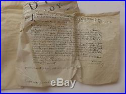 1696 lettre PARCHEMIN ANOBLISSEMENT signé LOUIS pour le ROI Louis XIV blason