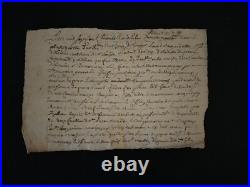 1701 1733, PUY-DE-DOME lot de vieux papiers, Maringues (63)