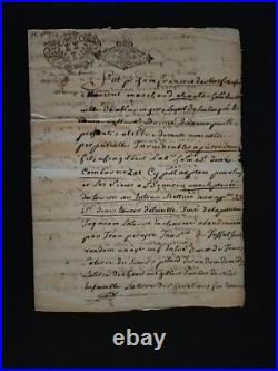 1701 1733, PUY-DE-DOME lot de vieux papiers, Maringues (63)