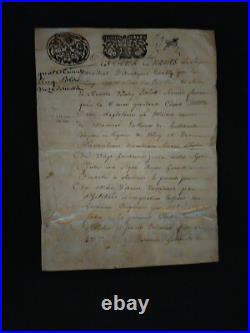 1701 1733, PUY-DE-DOME lot de vieux papiers, Maringues (63)
