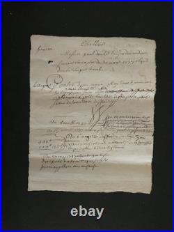1703-1738 lot de documents principauté de Chalais, Rioux-Martin 16 Charente