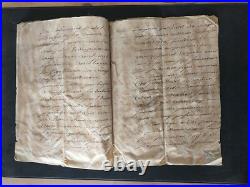 1706-1709 lot de documents relatifs à un procès Marseille- cachet de cire