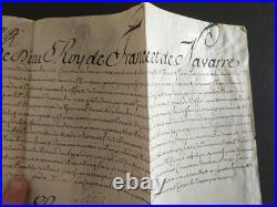 1749 Brevet signé LOUIS parchemin maire Montesquieu-Lauragais (31)