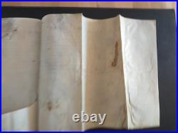 1749 Brevet signé LOUIS parchemin maire Montesquieu-Lauragais (31)