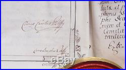1791 BEAU DIPLOME D'ANOBLISSEMENT ACCORDE PAR LEOPOLD II Empereur D'AUTRICHE