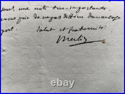 1799 L. A. S. De Merlin de Douai du Directoire au Ministre de la Police