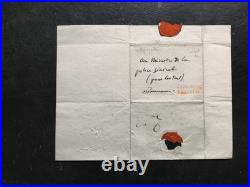 1799 L. A. S. De Merlin de Douai du Directoire au Ministre de la Police
