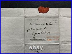 1799 L. A. S. De Merlin de Douai du Directoire au Ministre de la Police