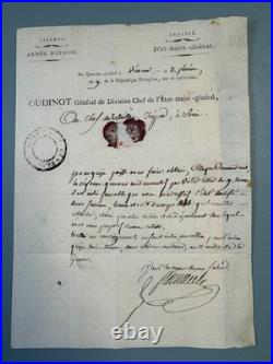 1801 Armée d'Italie Oudinot N°1 ARM D'ITALIE Vérone? Turin