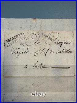 1801 Armée d'Italie Oudinot N°1 ARM D'ITALIE Vérone? Turin