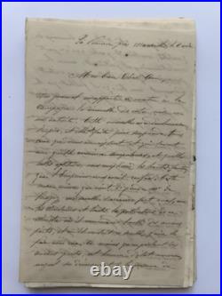 1842-1854, lot de correspondance écrite par Mgr Sibour, évêque de Tripoli