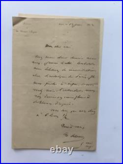 1842-1854, lot de correspondance écrite par Mgr Sibour, évêque de Tripoli
