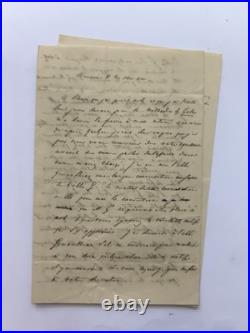 1842-1854, lot de correspondance écrite par Mgr Sibour, évêque de Tripoli