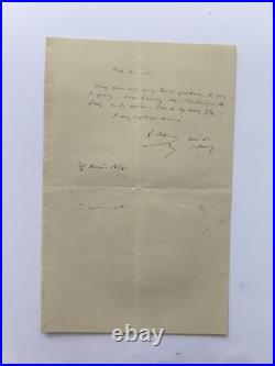 1842-1854, lot de correspondance écrite par Mgr Sibour, évêque de Tripoli