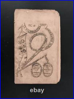 1848-1873 Ensemble de documents sur la sténographie