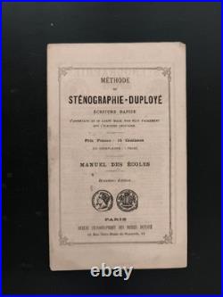1848-1873 Ensemble de documents sur la sténographie