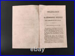 1848-1873 Ensemble de documents sur la sténographie