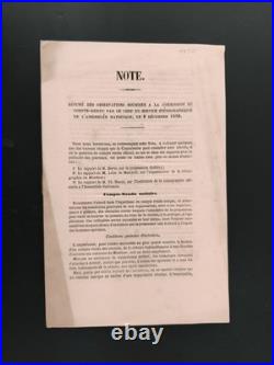 1848-1873 Ensemble de documents sur la sténographie
